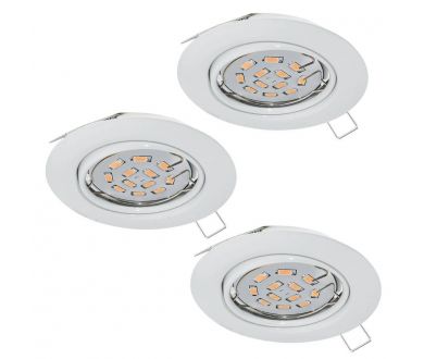 Купить Комплект встраиваемых светильников (3 шт.) Eglo Einbauspot led 75349 Комплект встраиваемых светильников (3 шт.) Eglo Einbauspot led 75349