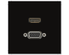 Розетка HDMI/VGA Jung MALS1173SW