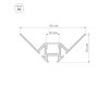 Профиль Arlight ARH-DECORE-S12-INT-2000 ANOD внутренний 023868