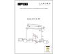 Подвесная люстра iLamp Dallas 2078-6L BR