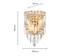 Настенный светильник Favourite Diadem 4724-2W