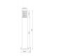 Ландшафтный светильник Arte Lamp Tokyo A5318PA-1BK