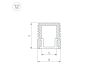 Алюминиевый профиль Arlight SL-MINI-8-2000 WHITE 037109