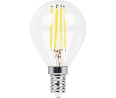 Купить Лампа светодиодная филаментная Feron E14 11W 4000K Шар Прозрачная LB-511 38014 Лампа светодиодная филаментная Feron E14 11W 4000K Шар Прозрачная LB-511 38014