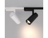 Трековый однофазный светильник Arlight LGD-GERA-2TR-R74-20W Warm3000 (BK, 55 deg, 230V) 055086