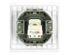 Розетка компьютерная 1-местная RJ-45 (механизм) Stekker Мия RST00-3117-01 50436