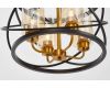 Подвесная люстра Lumina Deco LDP 8004-4 BK+MD