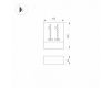Уличный настенный светодиодный светильник Arlight LGD-Sign-Wall-S150x200-3W Warm3000 031060