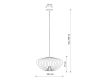 Подвесной светильник Nowodvorski Pumpkin M Umbra Gray 11245