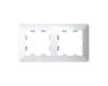 Рамка 2-ая Systeme Electric AtlasDesign Air Белый/дымчатый белый ATN220102