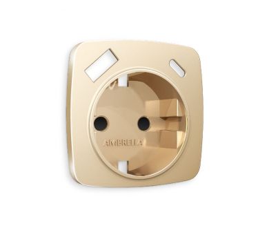Купить Лицевая панель для розетки с/з со шторками 2USB A+C Ambrella Volt Omega OP6100 Лицевая панель для розетки с/з со шторками 2USB A+C Ambrella Volt Omega OP6100