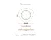 Настенный светильник Crystal Lux FRESA AP10W LED D380 BLACK