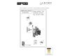 Настенный светильник iLamp Savage W7204-3 GD