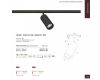 Трековый светильник Arte Lamp Linea A4631PL-1BK