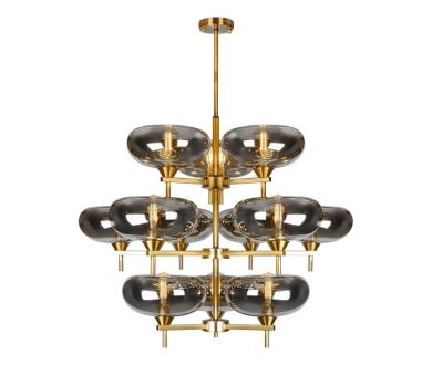Купить Подвесная люстра iLamp Rivoli 6607/12 GD Подвесная люстра iLamp Rivoli 6607/12 GD