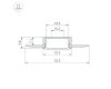 Профиль Arlight FANTOM-W20-H10-2000 ANOD 047360