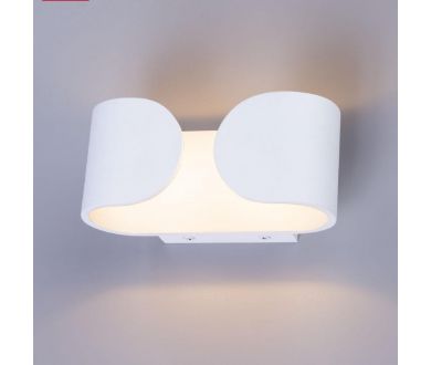 Купить Настенный светодиодный светильник Arte Lamp Parentesi A1419AP-1WH Настенный светодиодный светильник Arte Lamp Parentesi A1419AP-1WH