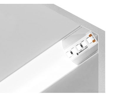Купить Алюминиевый угловой профиль Ambrella Light Alum Profile GP2100WH Алюминиевый угловой профиль Ambrella Light Alum Profile GP2100WH