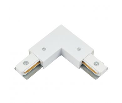 Купить Коннектор угловой с вводом питания для однофазного шинопровода Myfar Accessories for Single MT0101-CLP-W Коннектор угловой с вводом питания для однофазного шинопровода Myfar Accessories for Single MT0101-CLP-W