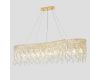Подвесная люстра Crystal Lux ABRIL SP12 L1200 GOLD