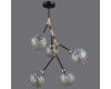 Люстра на штанге Illumico IL0263-5PSQ-79 BK AB