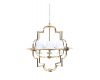 Подвесная люстра Lumina Deco Baltimore LDP 8020-4 GD+WT