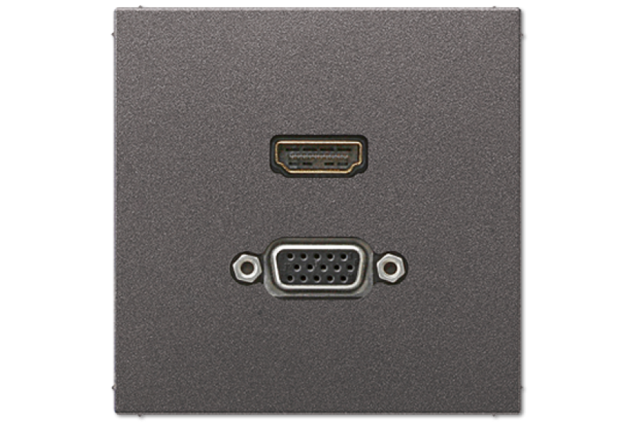 Розетка HDMI/VGA Jung MAAL1173AN