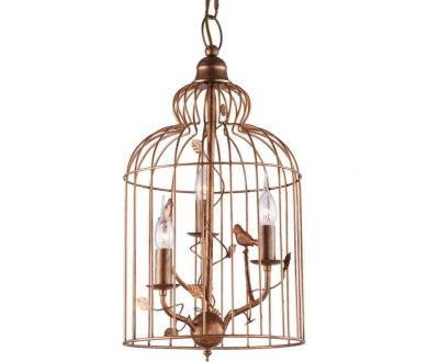 Купить Подвесная люстра Arte Lamp Gabbia A1865SP-3BG Подвесная люстра Arte Lamp Gabbia A1865SP-3BG