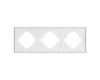 Рамка пластиковая на 3 поста Arlight FRM-TENDO-PL-3-GD 053846