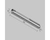 Уличный трековый светильник Maytoni Points O-TR02-2-S-24WB3K