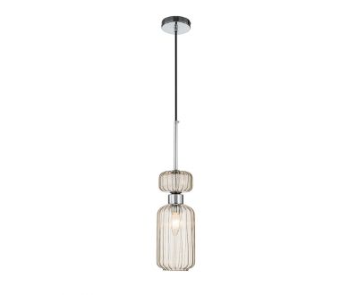 Купить Подвесной светильник Escada Gloss 1141/1S Chrome/Beige Подвесной светильник Escada Gloss 1141/1S Chrome/Beige