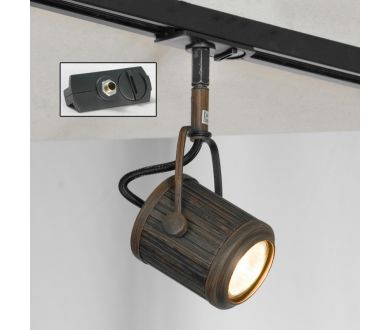Купить Трековый светильник однофазный Lussole LOFT Track Lights LSP-9131-TAB Трековый светильник однофазный Lussole LOFT Track Lights LSP-9131-TAB