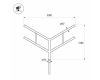Кронштейн Arlight OXOR-SY4-3000x76-L1300 BLACK 051662