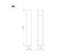 Ландшафтный светильник Arlight LGD-SEKVOYA-BOLL-H900-11W Warm3000 (BK, 120 deg, 230V) 054980