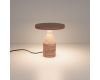 Настольная лампа Arlight SP-CROOD-TAB-R22.5x24-7W Warm3200-MIX (RD-BRG, 140 deg, 230V) (IP20, Травертин) 061732