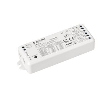 Купить Диммер Arlight SMART-PWM-105-72-RGB-MIX-SUF (12-24V, 5x3A, TUYA Wi-Fi, 2.4G) (IARL, IP20 Пластик) 031679(1) Диммер Arlight SMART-PWM-105-72-RGB-MIX-SUF (12-24V, 5x3A, TUYA Wi-Fi, 2.4G) (IARL, IP20 Пластик) 031679(1)