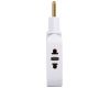 Разветвитель электрический Эра SPF-2-FL-USBC поворотный на 2 розетки + 2USB A+C 10А белый Б0069090