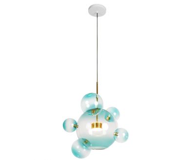 Купить Подвесной светильник Loft IT Bolle 2027-P6 Blue Подвесной светильник Loft IT Bolle 2027-P6 Blue