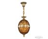 Подвесной светильник Bohemia Ivele Crystal 5680/18 G Amber/M-1F