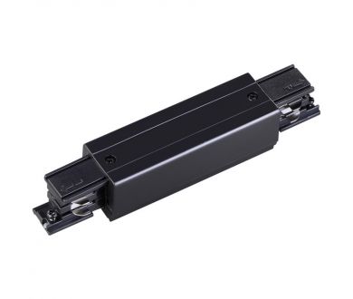 Купить Коннектор прямой Novotech track black 3phase 135051 Коннектор прямой Novotech track black 3phase 135051