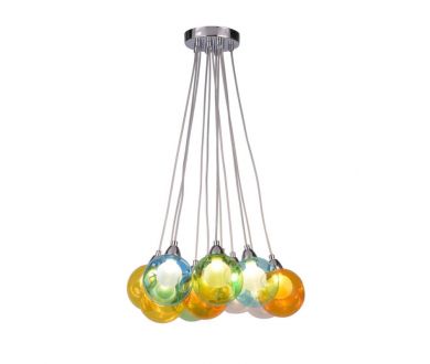 Купить Подвесная светодиодная люстра Arte Lamp Pallone A3026SP-11CC Подвесная светодиодная люстра Arte Lamp Pallone A3026SP-11CC