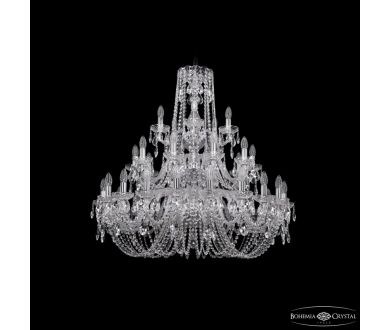 Купить Подвесная люстра Bohemia Ivele Crystal 1402/20+10+5/360/3d Ni Подвесная люстра Bohemia Ivele Crystal 1402/20+10+5/360/3d Ni