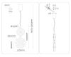 Подвесной светильник Ambrella Light High Light Crystal LH31127