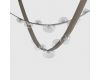 Подвесная люстра Crystal Lux BOSQUE SP7 L3000 GREY/TRANSPARENT