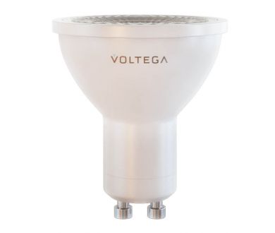 Купить Лампа светодиодная Voltega GU10 7W 4000К прозрачная VG2-S1GU10cold7W 7061 Лампа светодиодная Voltega GU10 7W 4000К прозрачная VG2-S1GU10cold7W 7061