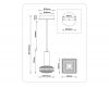 Подвесной светильник Ambrella Light High Light Crystal LH31001