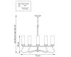 Подвесная люстра Lightstar Flume 723085