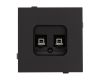 Механизм компьютерной розетки двойной SCT-TENDO-MPC2-SFPL-BK (RJ-45, CAT6) 054595