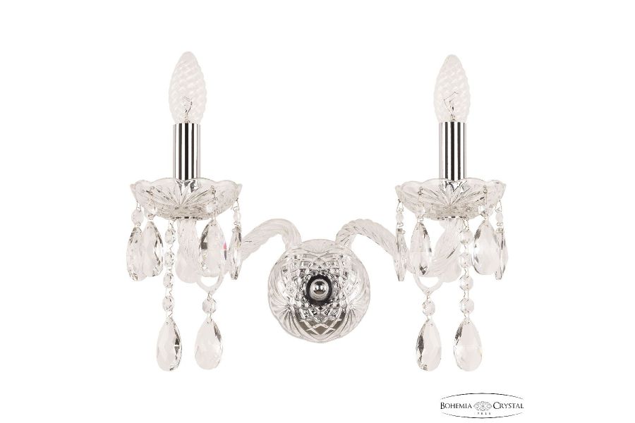 Бра Bohemia Ivele Crystal 107B/2/165 Ni