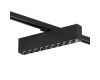 Трековый однофазный светильник Denkirs Edder DK6444-BK